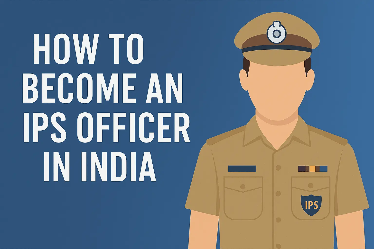 How to Become an IPS Officer in India – Step-by-Step Guide to Crack UPSC